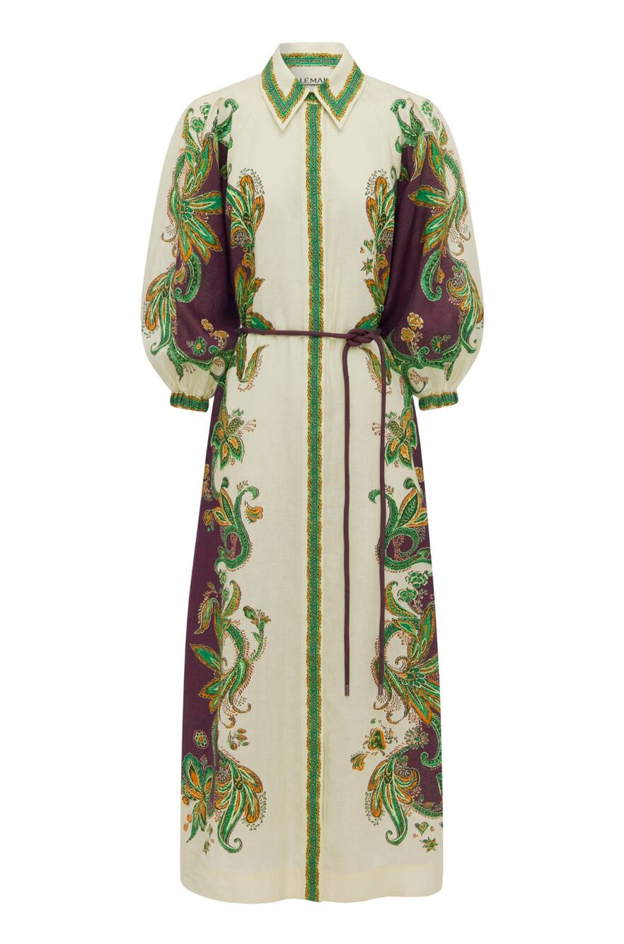 Alemais Ruthie short sleeve shirtdress